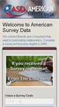 Mobile Screenshot of americansurveydata.com